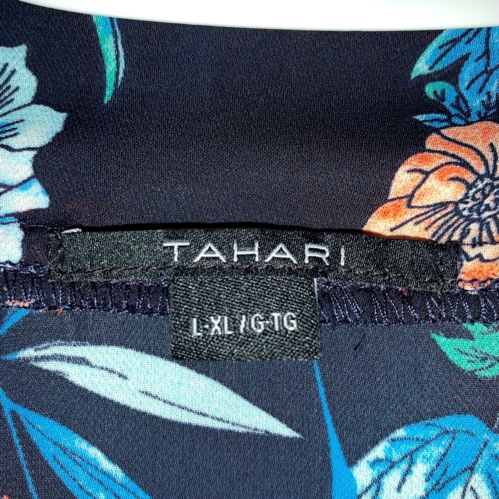 🇨🇦 Tahari - Open Front Floral Kimono - Picture 3 of 5